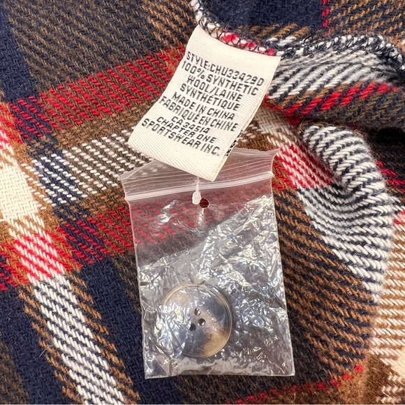 C By One. Cropped Plaid Button Up Jacket SIZE XS - Picture 7 of 13